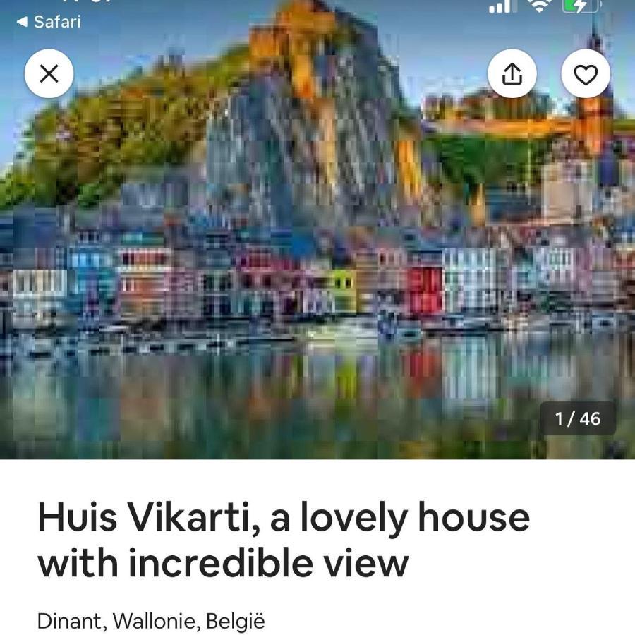 Vikarti Stay, A Lovely House With Incredible View Dinant Buitenkant foto